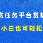 低保项目悬赏任务平台赏帮赚，新手小白也可轻松赚钱